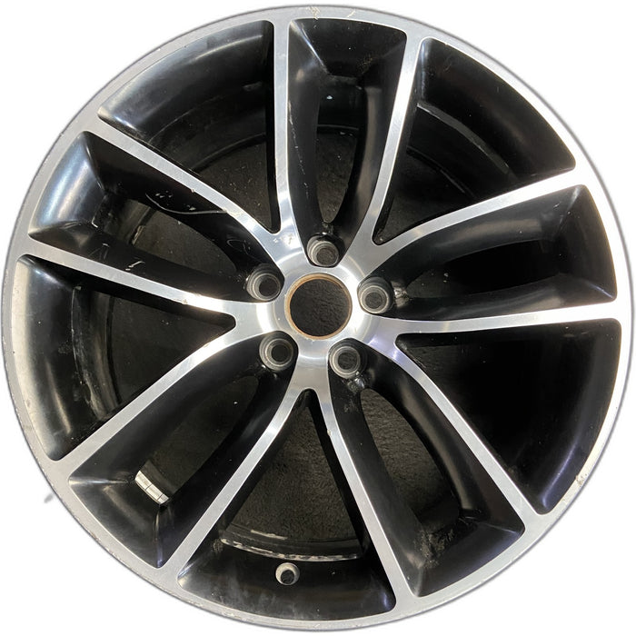 20" CHALLENGER 15-19 20x9 , 10 spoke, Original OEM Wheel Rim - Front View