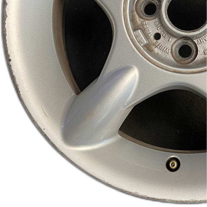 16" MINI COOPER 02-06 16x6.5 alloy 5 straight spokes silver Original OEM Wheel Rim