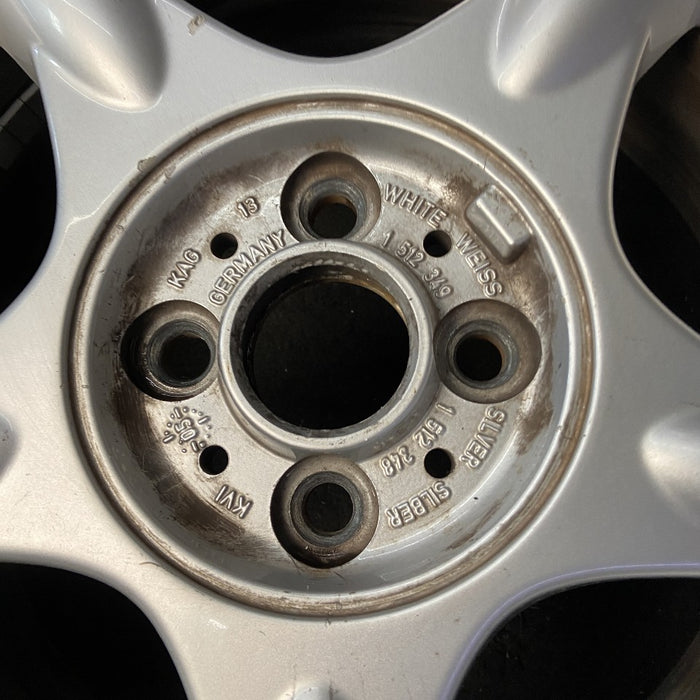 16" MINI COOPER 02-06 16x6.5 alloy 5 straight spokes silver Original OEM Wheel Rim