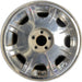 17" 300 05-06 17x7, aluminum, 8 spoke Original OEM Wheel Rim - Front View