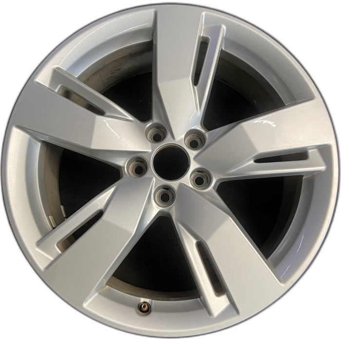 19" AUDI Q5 18 19x8 , , slotted spoke Original OEM Wheel Rim - Front View