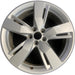 19" AUDI Q5 18 19x8 , , slotted spoke Original OEM Wheel Rim - Front View