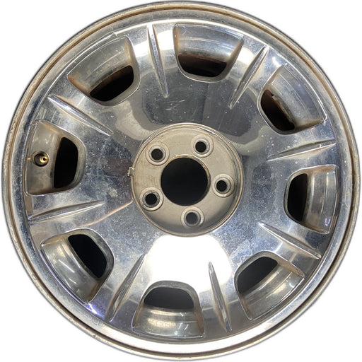 17" 300 05-06 17x7, aluminum, 8 spoke Original OEM Wheel Rim - Front View
