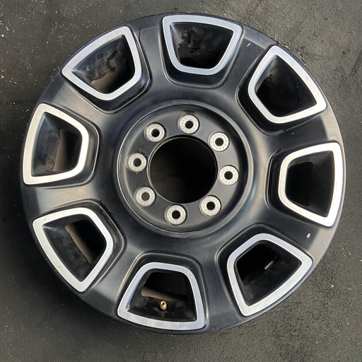 20" FORD F250SD PICKUP 23-25 20x8, , solid spoke, black, slotted spoke Original - Additional View