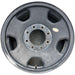18" FORD F250SD PICKUP 05 18x8 , 5 spoke , steel, argent Original OEM Wheel Rim - Front View