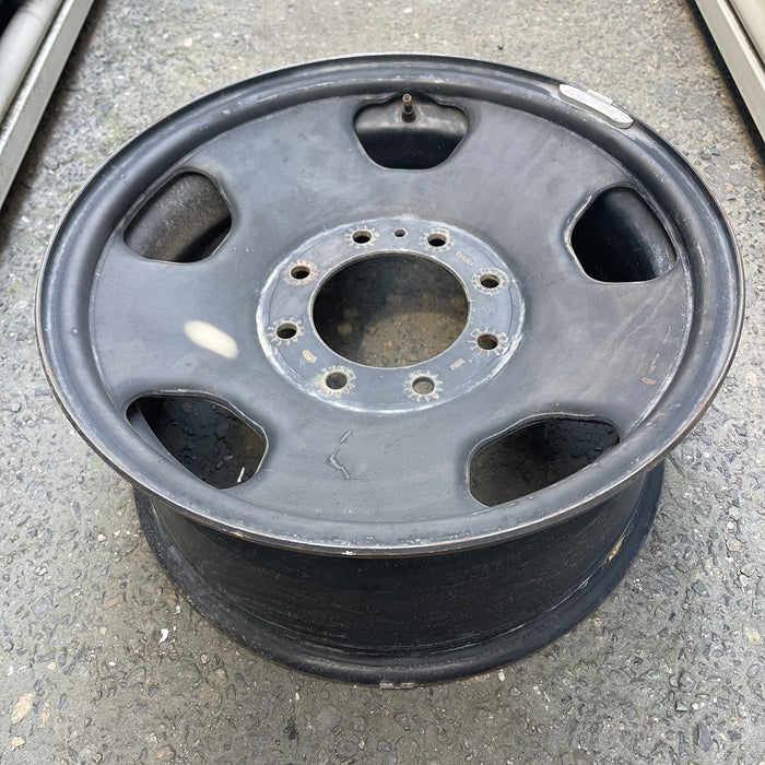 18" FORD F250SD PICKUP 05 18x8 , 5 spoke , steel, argent Original OEM Wheel Rim - View 8