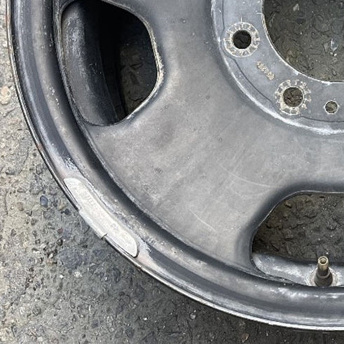 18" FORD F250SD PICKUP 05 18x8 , 5 spoke , steel, argent Original OEM Wheel Rim - Additional View