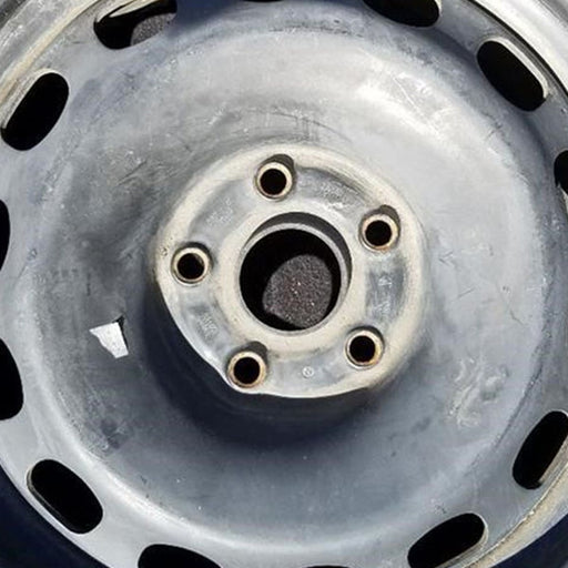 16" PASSAT 01 from VIN 050000, 16x7, steel, spare Original OEM Wheel Rim - Angle View