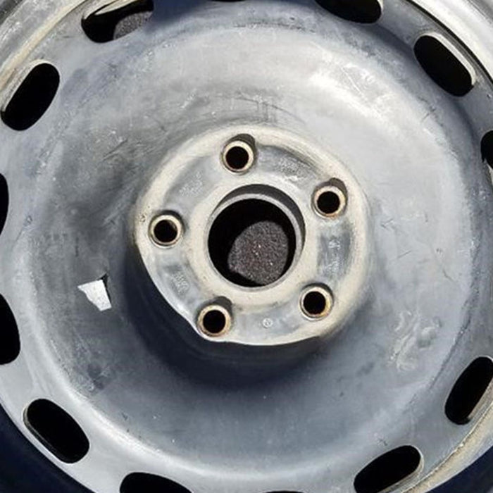 16" PASSAT 01 from VIN 050000, 16x7, steel, spare Original OEM Wheel Rim - Angle View