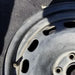 16" PASSAT 01 from VIN 050000, 16x7, steel, spare Original OEM Wheel Rim - Side Profile