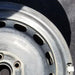 16" PASSAT 01 from VIN 050000, 16x7, steel, spare Original OEM Wheel Rim - Close-Up Detail