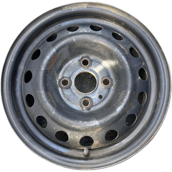 14" ACCENT 06 1.6L DOHC Canada market Sdn 4 Dr 14x5.5 steel Original OEM Wheel Rim