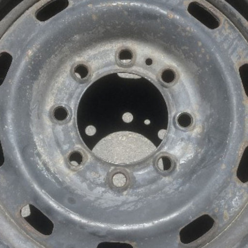 17" DODGE 1500 PICKUP 06-08 8 lug, , steel, spare Original OEM Wheel Rim - Angle View