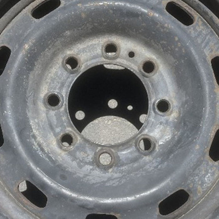 17" DODGE 1500 PICKUP 06-08 8 lug, , steel, spare Original OEM Wheel Rim - Angle View
