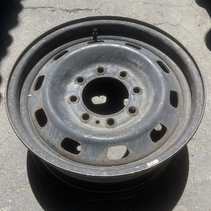 17" DODGE 1500 PICKUP 06-08 8 lug, , steel, spare Original OEM Wheel Rim - View 8