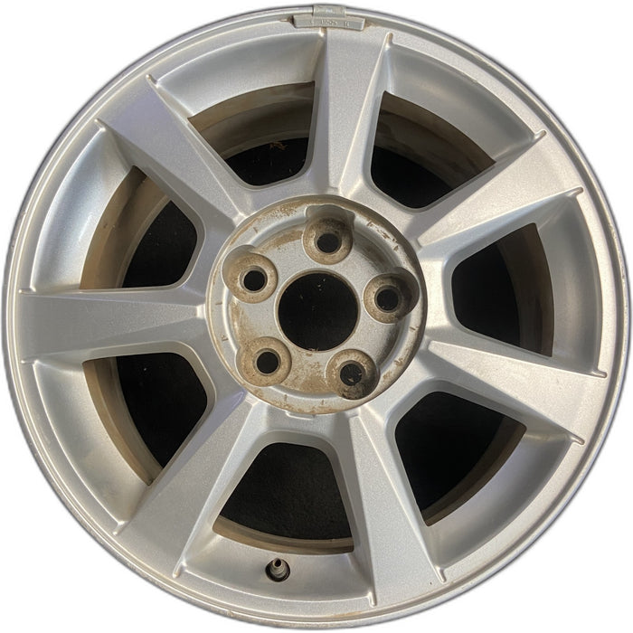 17" CTS 08 17x8 , , Original OEM Wheel Rim - Front View