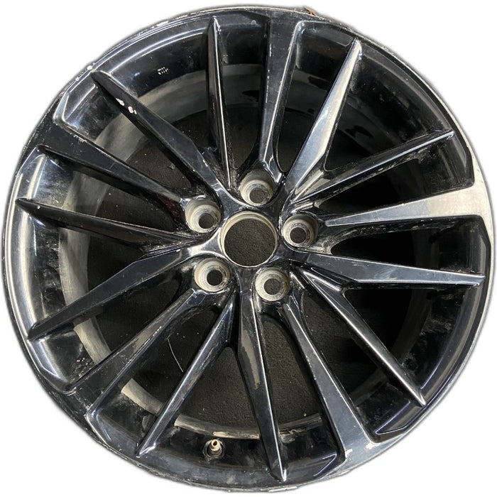 19" CAMRY 21-22 19x8 alloy 15 spoke black Original OEM Wheel Rim