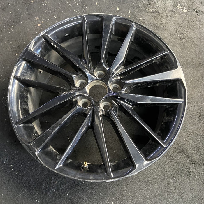 19" CAMRY 21-22 19x8 alloy 15 spoke black Original OEM Wheel Rim