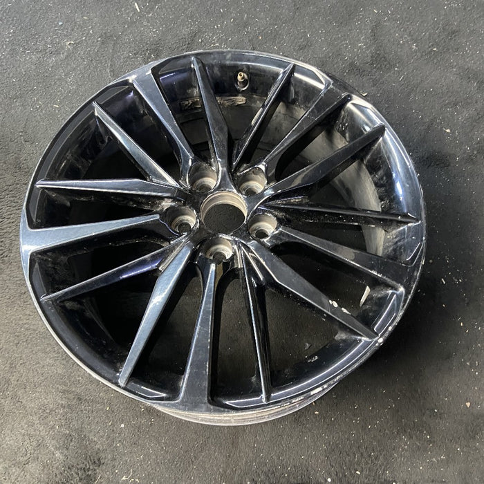19" CAMRY 21-22 19x8 alloy 15 spoke black Original OEM Wheel Rim