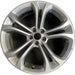 20" CHALLENGER 20 20x8 , , double spoke Original OEM Wheel Rim - Front View