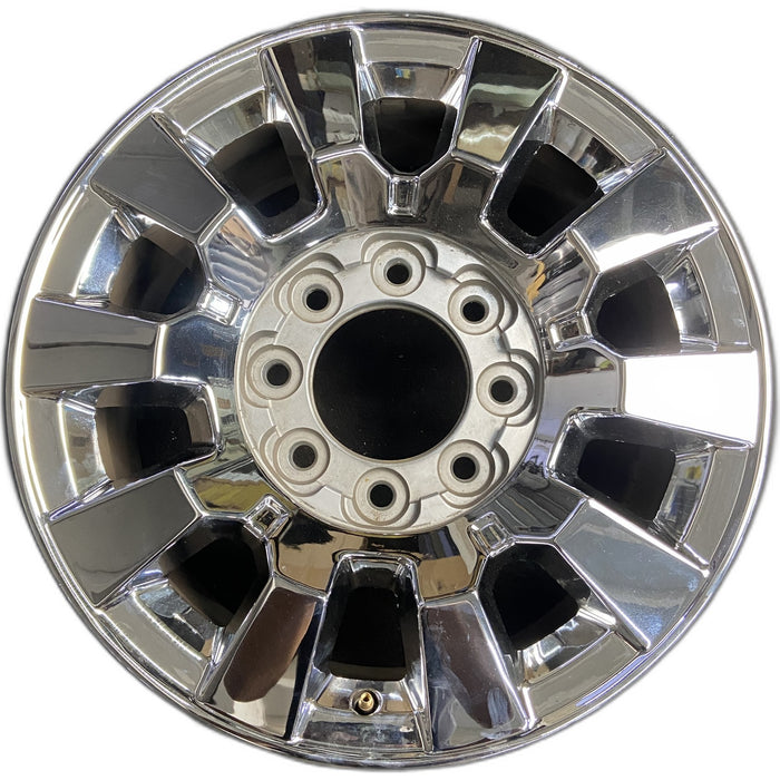 20" SIERRA 2500 PICKUP 17-18 20x8.5, 10 spoke, opt RQA Original OEM Wheel Rim - Front View