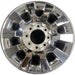 20" SIERRA 2500 PICKUP 17-18 20x8.5, 10 spoke, opt RQA Original OEM Wheel Rim - Front View