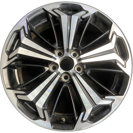 19" RAV4 21-23 19x7.5 , 15 spoke Original OEM Wheel Rim - Front View