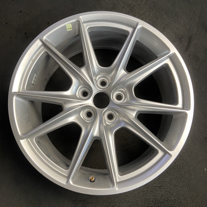 19" MUSTANG 24-25 19x8.5, , V spoke Original OEM Wheel Rim - Additional View