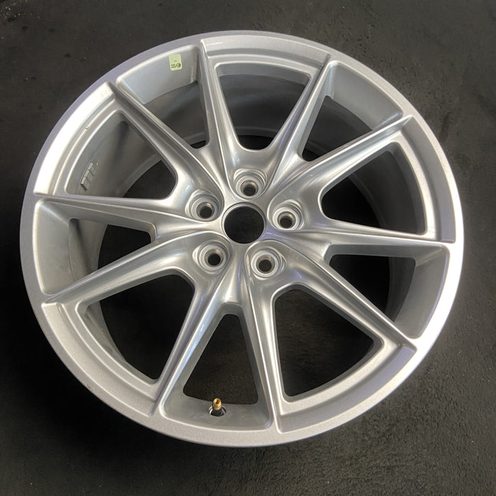 19" MUSTANG 24-25 19x8.5, , V spoke Original OEM Wheel Rim - View 7