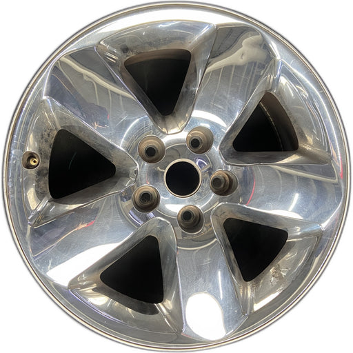 20" DODGE 1500 PICKUP 13 , 20x8, chrome clad Original OEM Wheel Rim - Front View