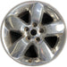 20" DODGE 1500 PICKUP 13 , 20x8, chrome clad Original OEM Wheel Rim - Front View
