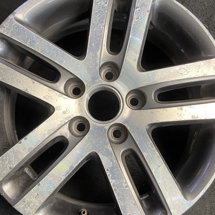 16" JETTA 05-10 VIN K 8th digit 5x112mm 16x6.5 alloy 5 double spoke dark gray Original OEM Wheel Rim