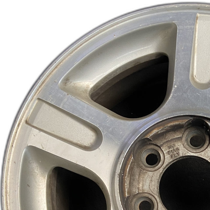 17" EXPEDITION 03 17x7.5 5 spoke aluminum inserts in spokes Original OEM Wheel Rim