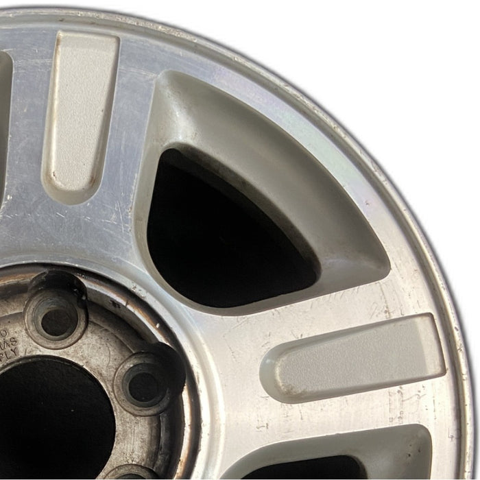 17" EXPEDITION 03 17x7.5 5 spoke aluminum inserts in spokes Original OEM Wheel Rim