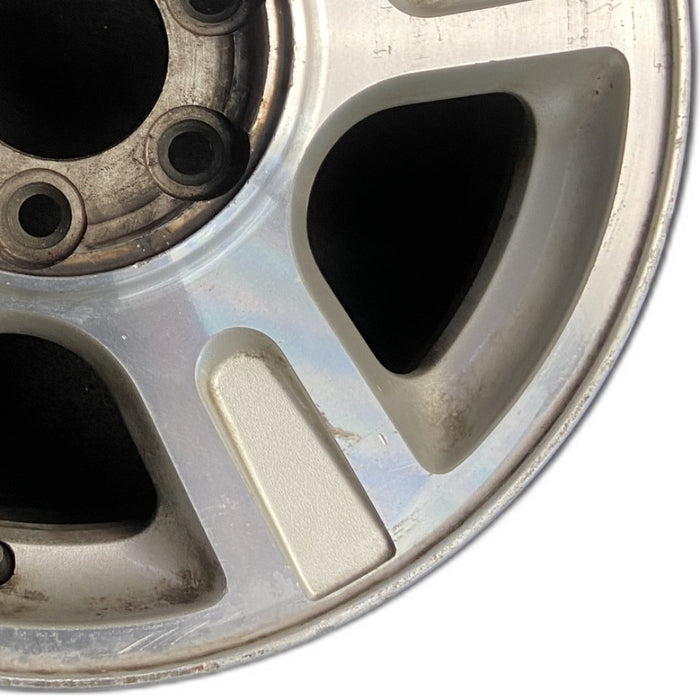 17" EXPEDITION 03 17x7.5 5 spoke aluminum inserts in spokes Original OEM Wheel Rim