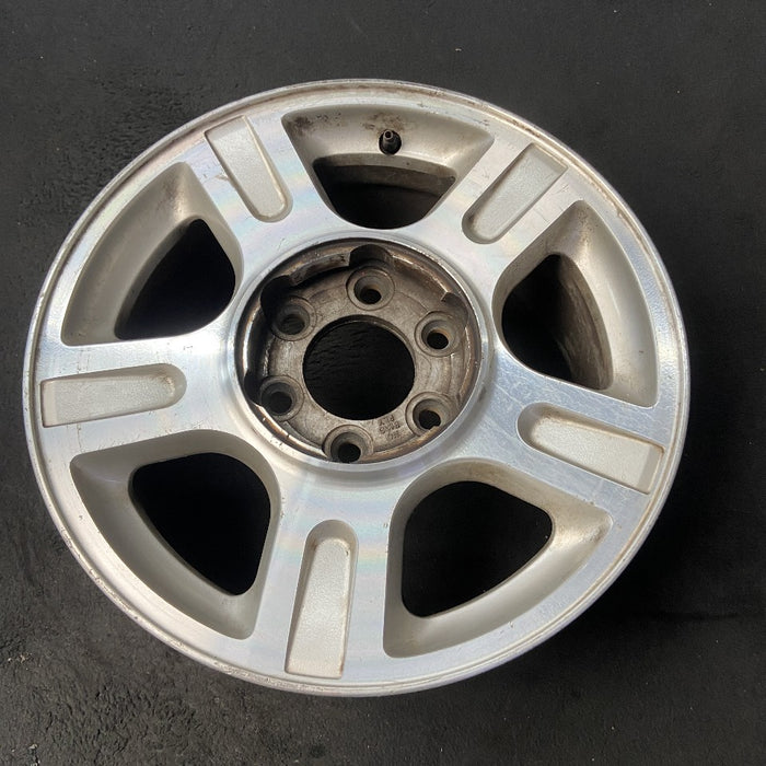 17" EXPEDITION 03 17x7.5 5 spoke aluminum inserts in spokes Original OEM Wheel Rim
