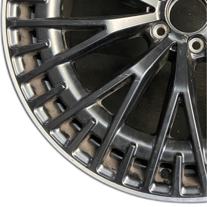 21" EQS-CLASS 23-25 297 Type 21x10 10 Y spoke black Original OEM Wheel Rim
