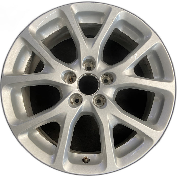 17" CHEROKEE 14-17 17x7, aluminum Original OEM Wheel Rim - Front View
