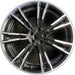 20" BMW M5 18 20x9.5, machined spoke face Original OEM Wheel Rim - Front View