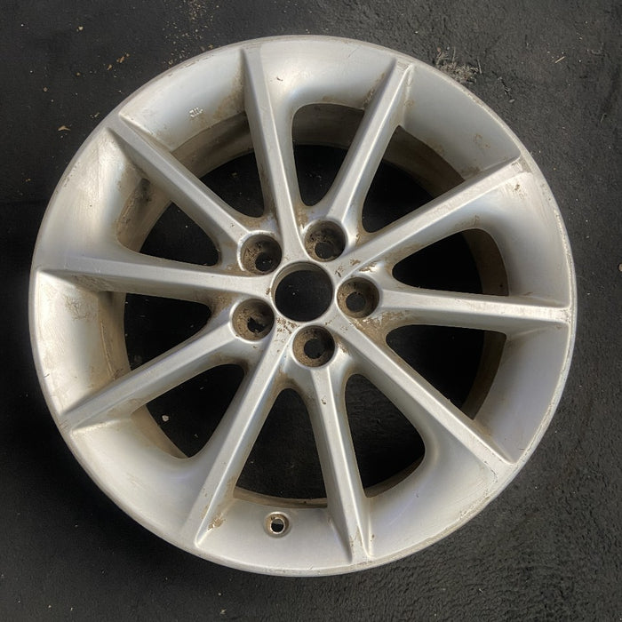 17" LEXUS CT200H 11-13 17x7 alloy 10 spoke silver Original OEM Wheel Rim