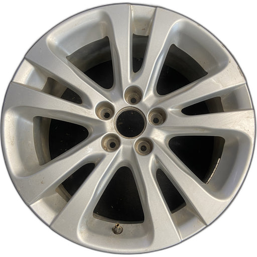 17" 200 15-17 , alloy, 17x7.5, , , tech silver Original OEM Wheel Rim - Front View