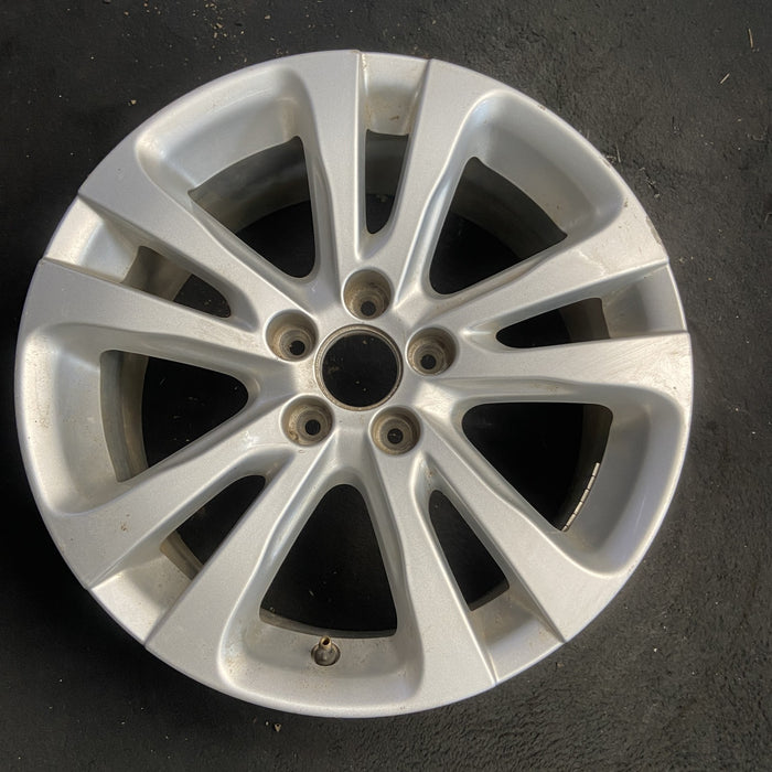 17" 200 15-17 , alloy, 17x7.5, , , tech silver Original OEM Wheel Rim - Additional View