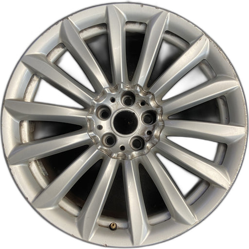 19" 640i GT 18-19 19x8.5, 7 V spoke Original OEM Wheel Rim - Front View