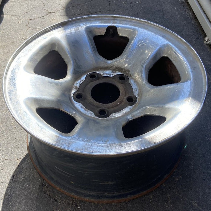 17" DODGE 1500 PICKUP 02-03 17x8 steel chrome clad Original OEM Wheel Rim