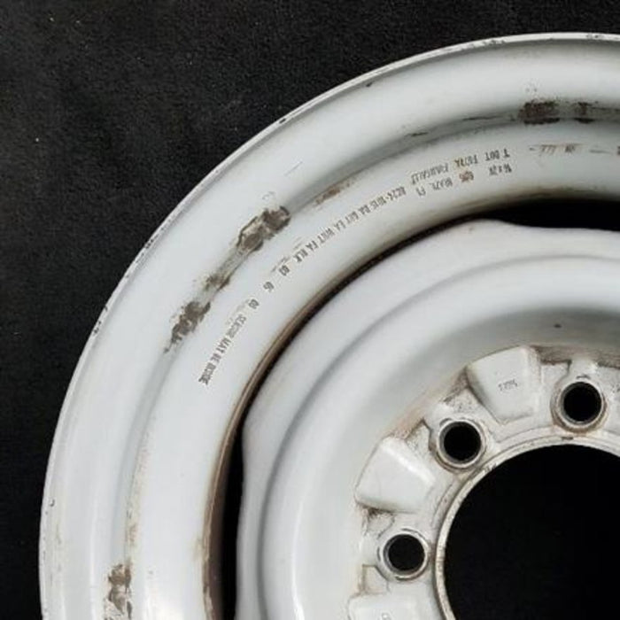 16" FORD E150 VAN 08-14 , steel, Original OEM Wheel Rim - Side Profile