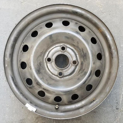 15" CIVIC 01-03 15x6, steel Original OEM Wheel Rim - Front View