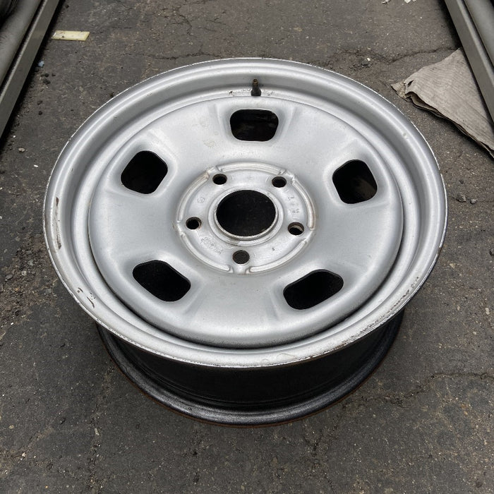 17" SIERRA 2500 PICKUP 11-14 17x7.5, steel, silver, opt NZ4 Original OEM Wheel - View 8
