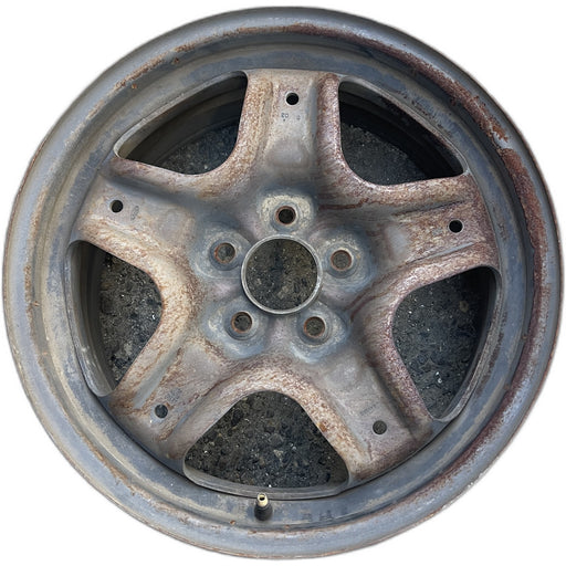 17" FUSION 10-12 17x7, Original OEM Wheel Rim - Front View