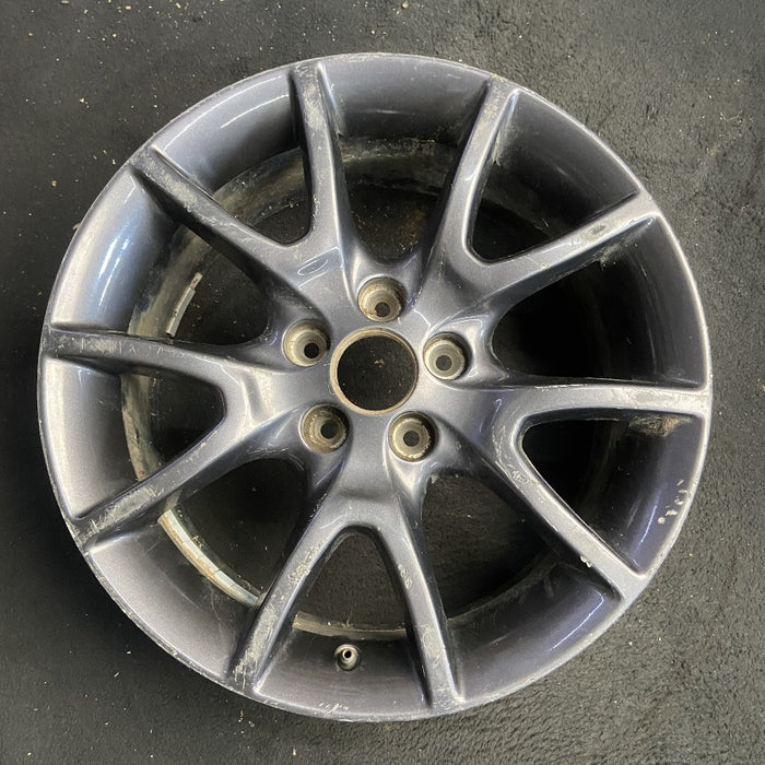 17" DART 13-16 17x7.5 alloy 5 double spoke dark gray Original OEM Wheel Rim