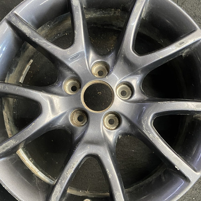 17" DART 13-16 17x7.5 alloy 5 double spoke dark gray Original OEM Wheel Rim
